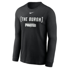 Black Pittsburgh Pirates Nike Local Nickname Long Sleeve T-Shirt