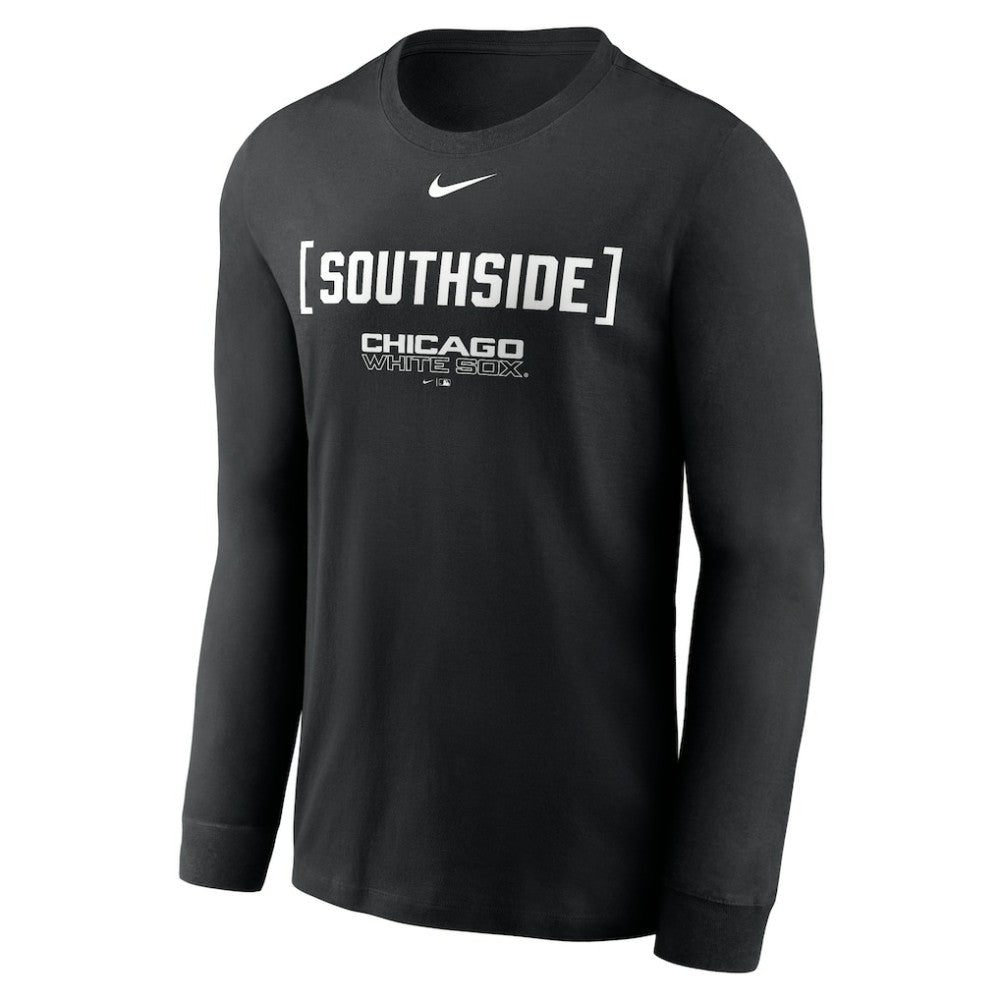 Black Chicago White Sox Nike Local Nickname Long Sleeve T-Shirt