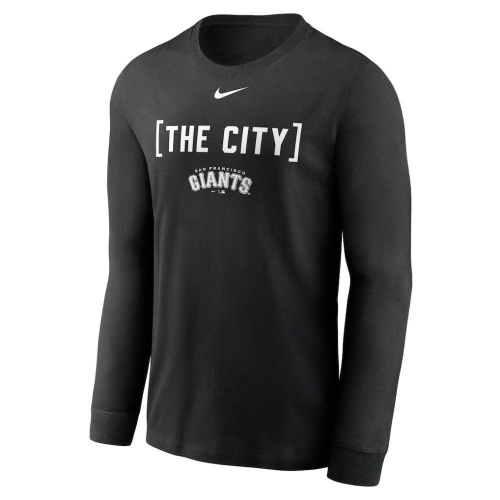 Black San Francisco Giants Nike Local Nickname Long Sleeve T-Shirt