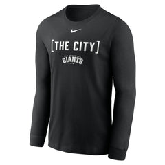 Black San Francisco Giants Nike Local Nickname Long Sleeve T-Shirt