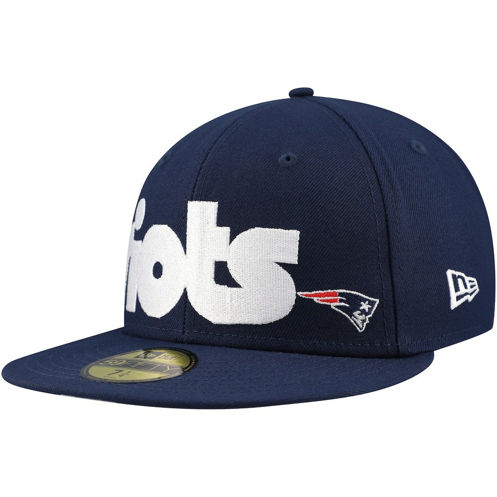 Checkered Undervisor 59FIFTY Fitted Hat - New England Patriots Hats