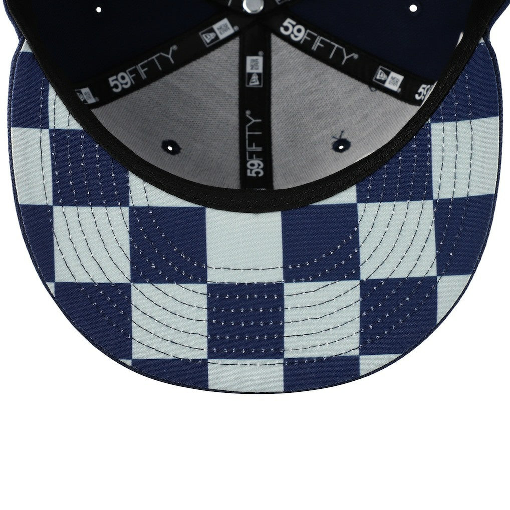 Checkered Undervisor 59FIFTY Fitted Hat - New England Patriots Hats