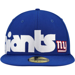Checkered Undervisor 59FIFTY Fitted Hat - New York Giants Hats