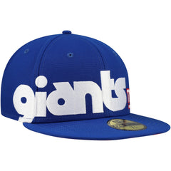 Checkered Undervisor 59FIFTY Fitted Hat - New York Giants Hats