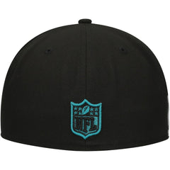 Checkered Undervisor 59FIFTY Fitted Hat - Jacksonville Jaguars Hats
