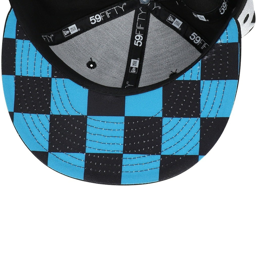Checkered Undervisor 59FIFTY Fitted Hat - Jacksonville Jaguars Hats