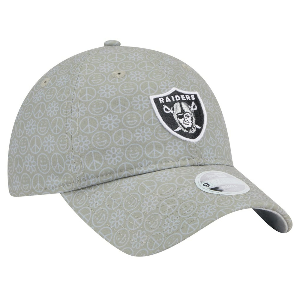 Women's Smiley 9TWENTY Adjustable Hat - Las Vegas Raiders Hats