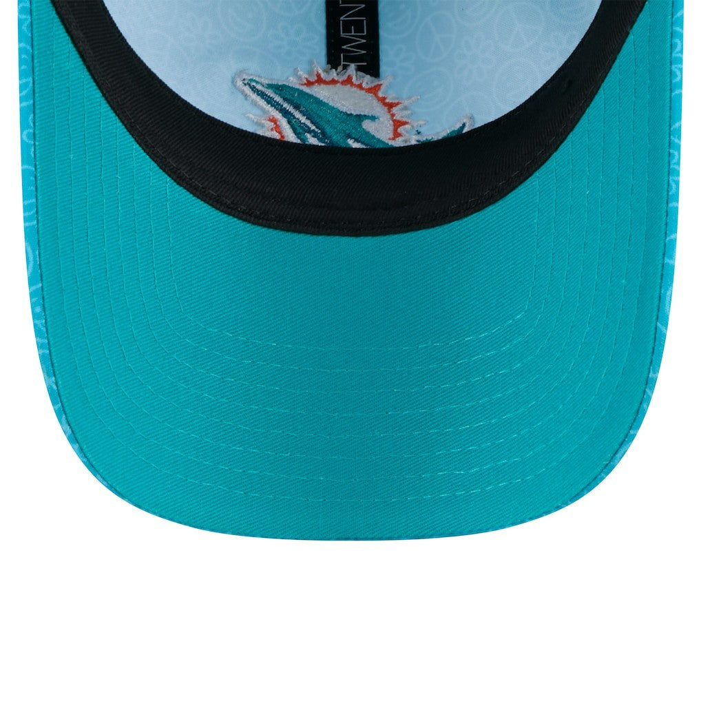 Women's Smiley 9TWENTY Adjustable Hat - Miami Dolphins Hats