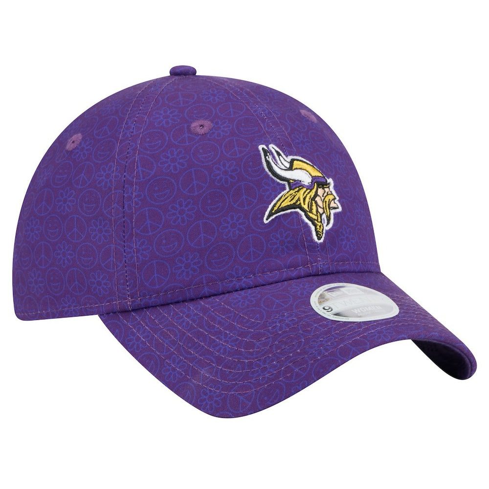 Women's Smiley 9TWENTY Adjustable Hat - Minnesota Vikings Hats