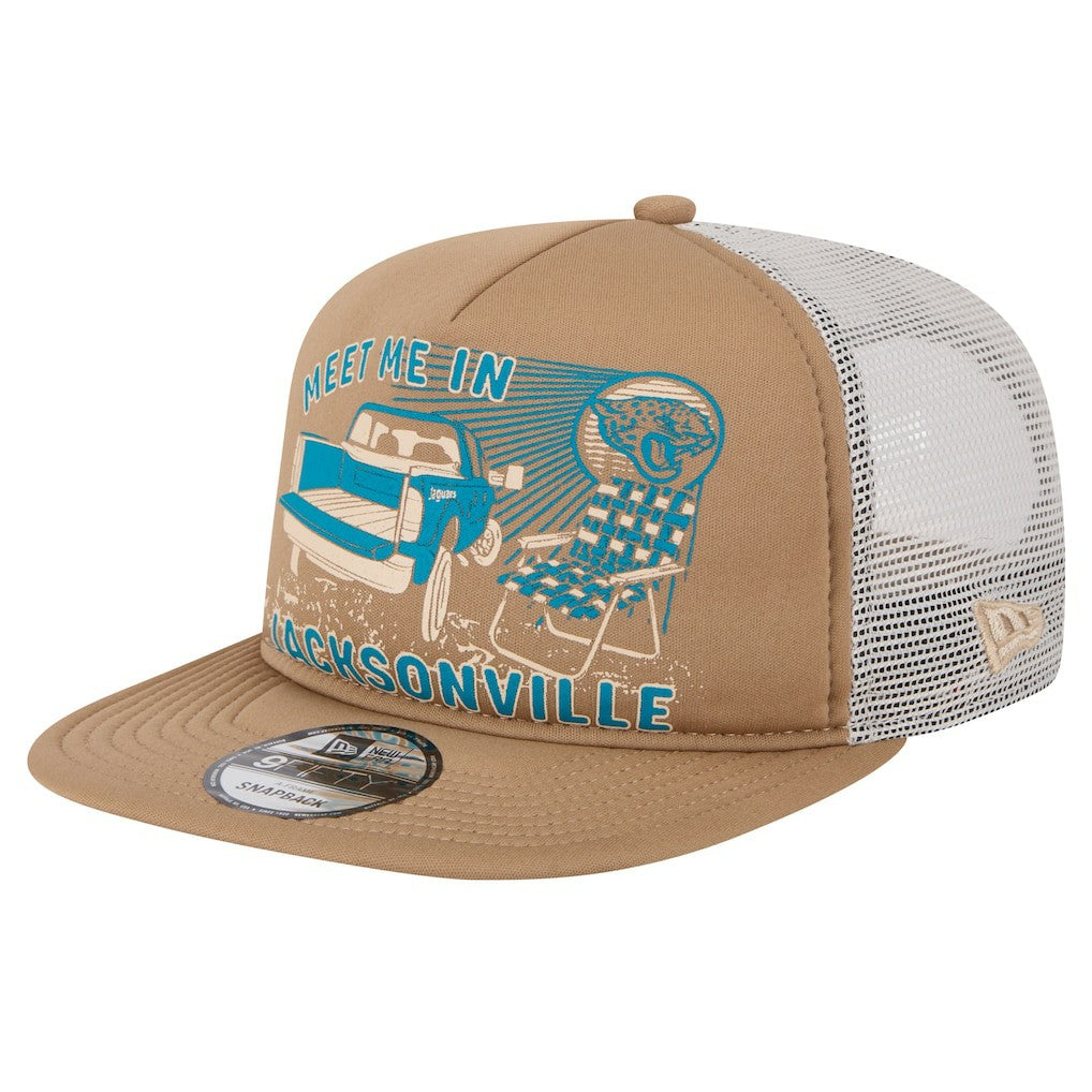 Meet Me 9FIFTY Snapback Hat - Jacksonville Jaguars Hats