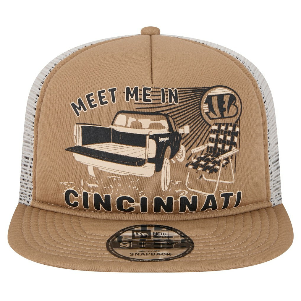 Meet Me 9FIFTY Snapback Hat - Cincinnati Bengals Hats