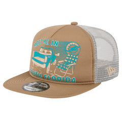 Meet Me 9FIFTY Snapback Hat - Miami Dolphins Hats