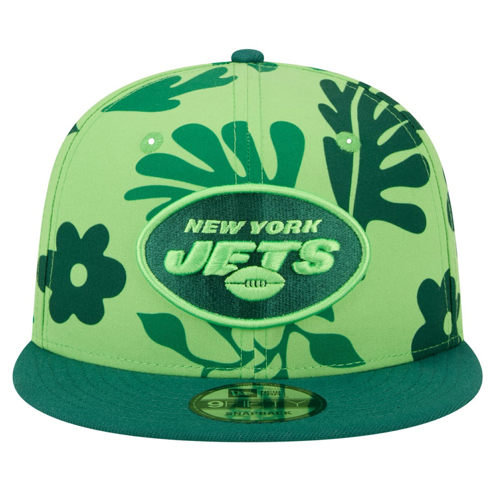 Leafy 9FIFTY Snapback Hat - New York Jets Hats