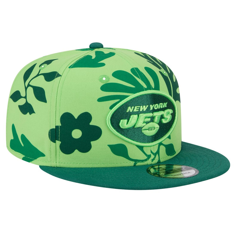 Leafy 9FIFTY Snapback Hat - New York Jets Hats