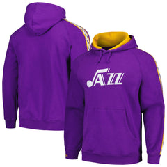 Mitchell & Ness Utah Jazz Hardwood Classics Nights Raglan Pullover Hoodie