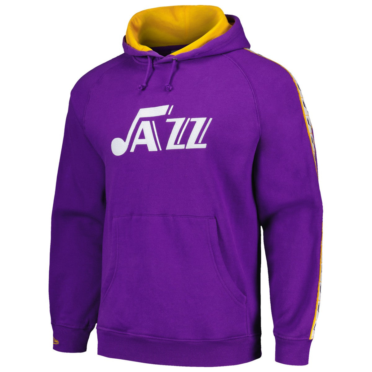 Mitchell & Ness Utah Jazz Hardwood Classics Nights Raglan Pullover Hoodie