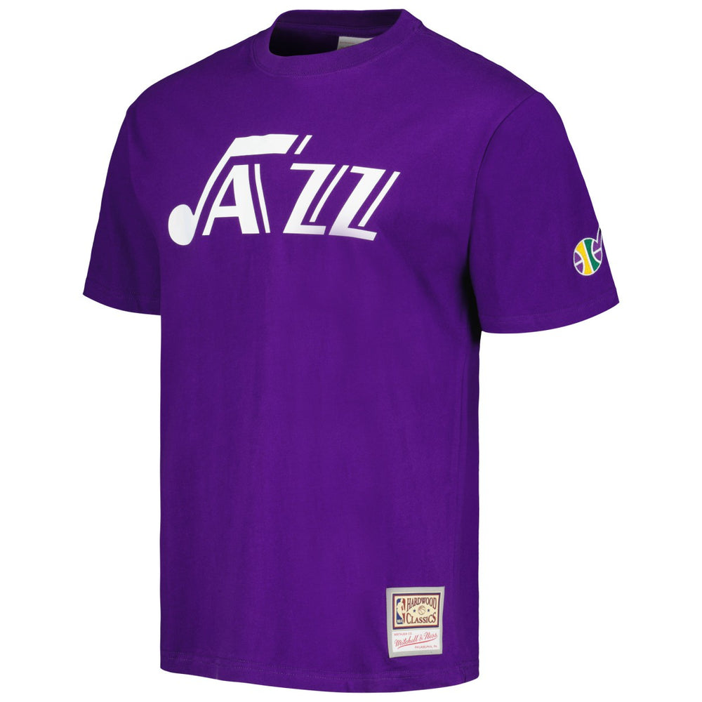 Mitchell & Ness Utah Jazz Hardwood Classics Nights Premium T-Shirt