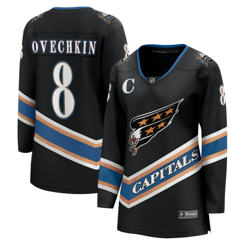 NHL Alexander Ovechkin Washington Capitals Fanatics Women's 50th Anniversary Breakaway Jersey