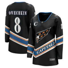 NHL Alexander Ovechkin Washington Capitals Fanatics Women's 50th Anniversary Breakaway Jersey