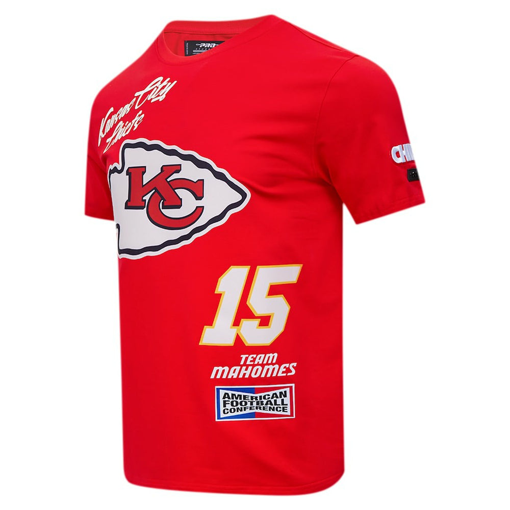 Patrick Mahomes  Pro Standard Fast Lane Name & Number Player T-Shirt - Kansas City Chiefs T-shirts