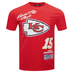 Patrick Mahomes  Pro Standard Fast Lane Name & Number Player T-Shirt - Kansas City Chiefs T-shirts