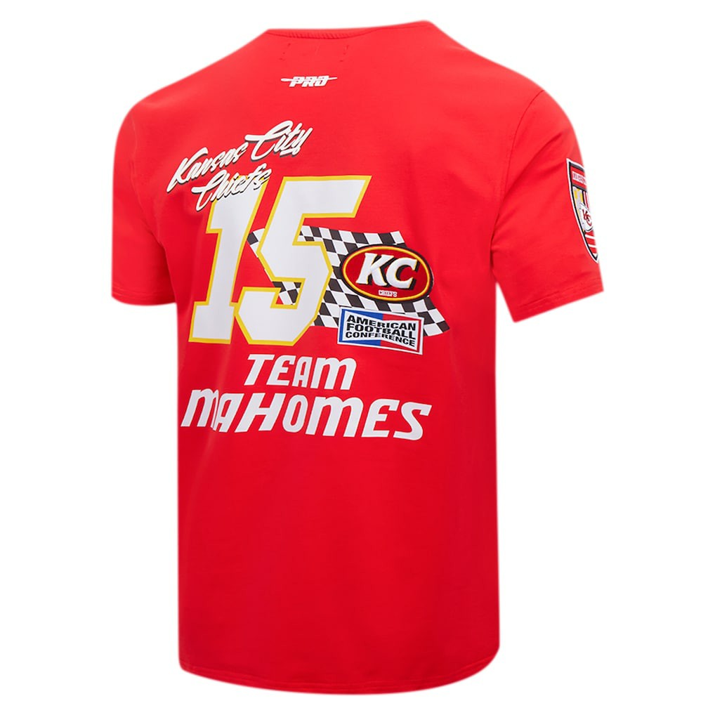 Patrick Mahomes  Pro Standard Fast Lane Name & Number Player T-Shirt - Kansas City Chiefs T-shirts