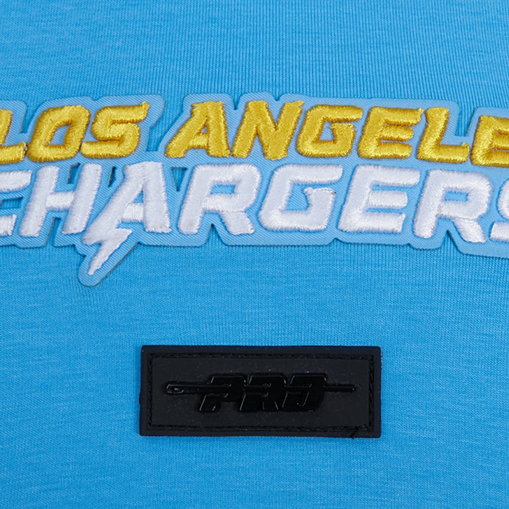 Justin Herbert  Pro Standard Fast Lane Name & Number Player T-Shirt - Los Angeles Chargers T-shirts