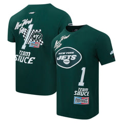 Ahmad Sauce Gardner  Pro Standard Fast Lane Name & Number Player T-Shirt - New York Jets T-shirts