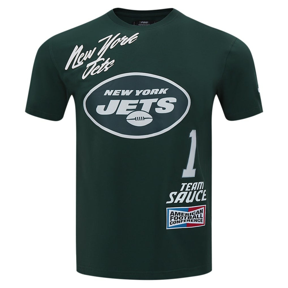 Ahmad Sauce Gardner  Pro Standard Fast Lane Name & Number Player T-Shirt - New York Jets T-shirts