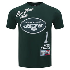 Ahmad Sauce Gardner  Pro Standard Fast Lane Name & Number Player T-Shirt - New York Jets T-shirts