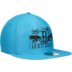 Blue Boston Red Sox New Era Neon Golfer Snapback Hat