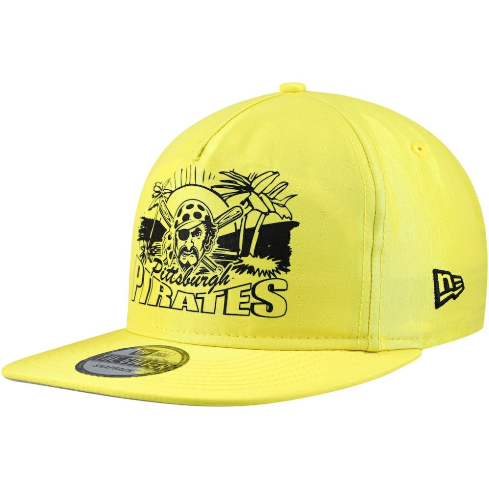 Yellow Pittsburgh Pirates New Era Neon Golfer Snapback Hat