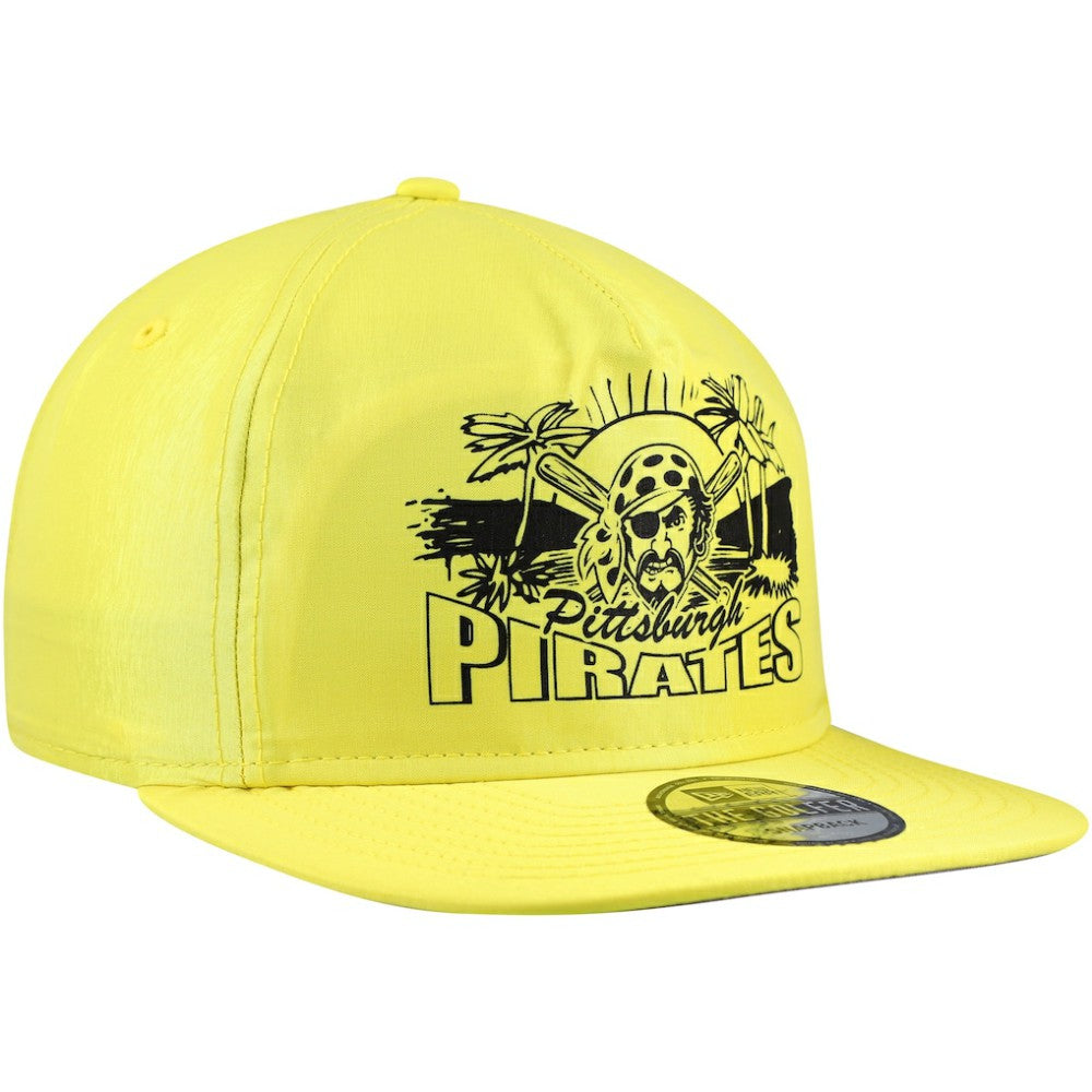 Yellow Pittsburgh Pirates New Era Neon Golfer Snapback Hat