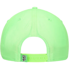 Green San Francisco Giants New Era Neon Golfer Snapback Hat