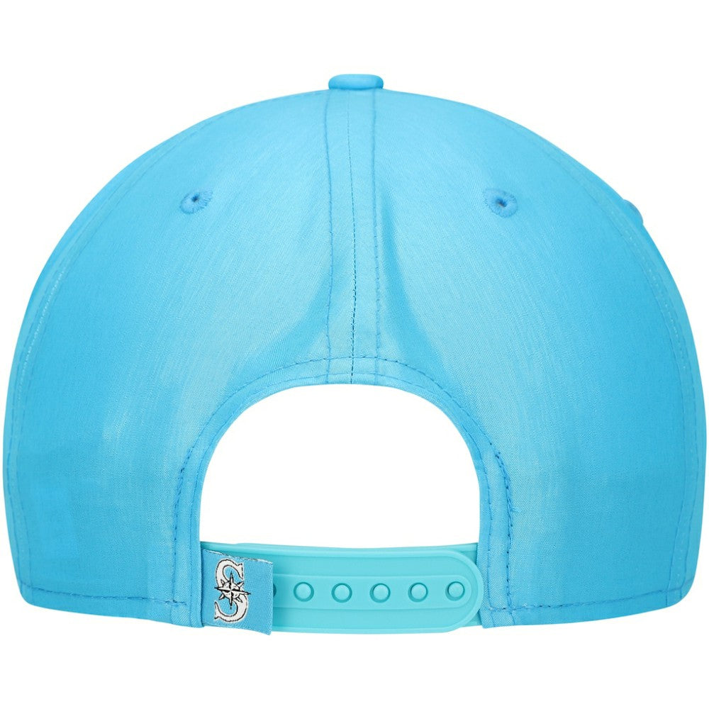 Blue Seattle Mariners New Era Neon Golfer Snapback Hat