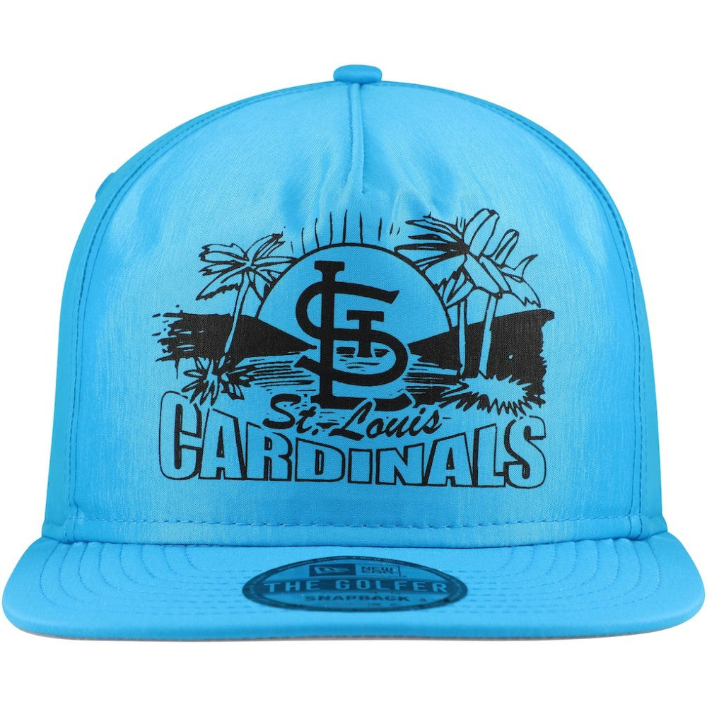 Blue St. Louis Cardinals New Era Neon Golfer Snapback Hat