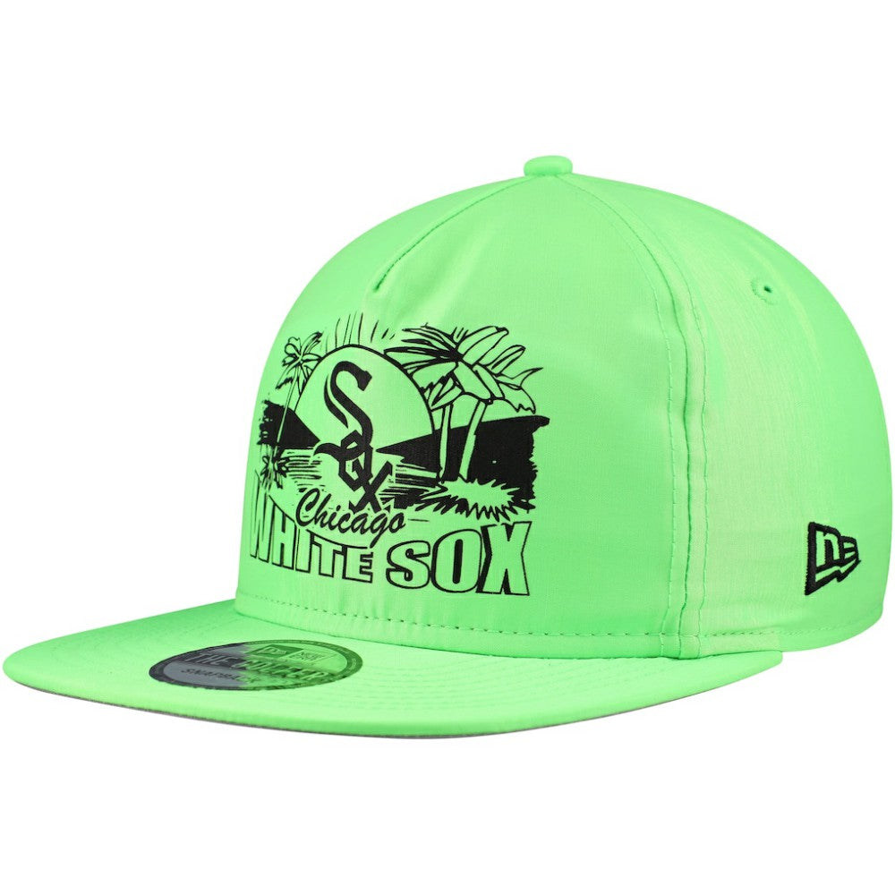 Green Chicago White Sox New Era Neon Golfer Snapback Hat