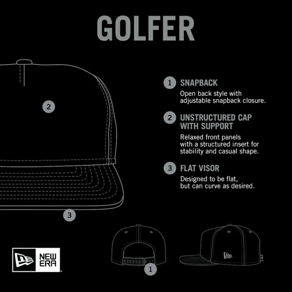 Green Chicago White Sox New Era Neon Golfer Snapback Hat