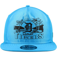 Blue Detroit Tigers New Era Neon Golfer Snapback Hat