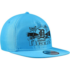 Blue Detroit Tigers New Era Neon Golfer Snapback Hat