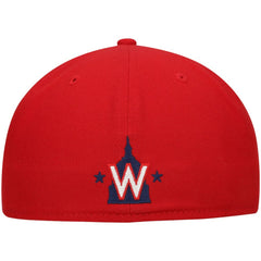 Red Washington Nationals New Era Shadow Logo 59FIFTY Fitted Hat
