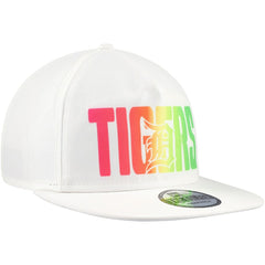 White Detroit Tigers New Era Spring Spectrum Golfer Snapback Hat