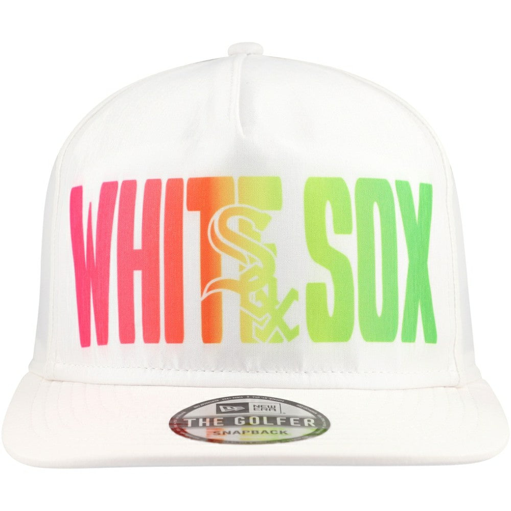 White Chicago White Sox New Era Spring Spectrum Golfer Snapback Hat