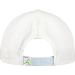 White Atlanta Braves New Era Spring Spectrum Golfer Snapback Hat