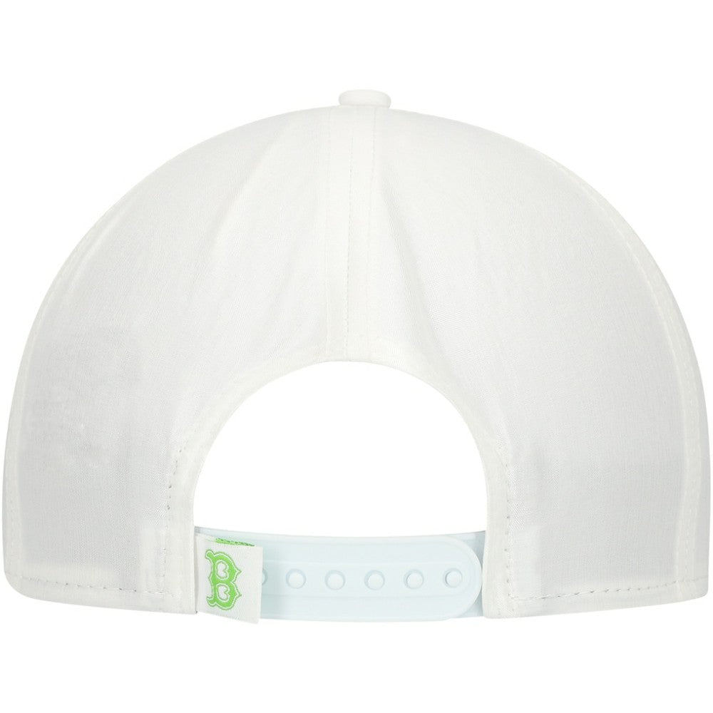White Boston Red Sox New Era Spring Spectrum Golfer Snapback Hat