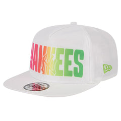 White New York Yankees New Era Spring Spectrum Golfer Snapback Hat