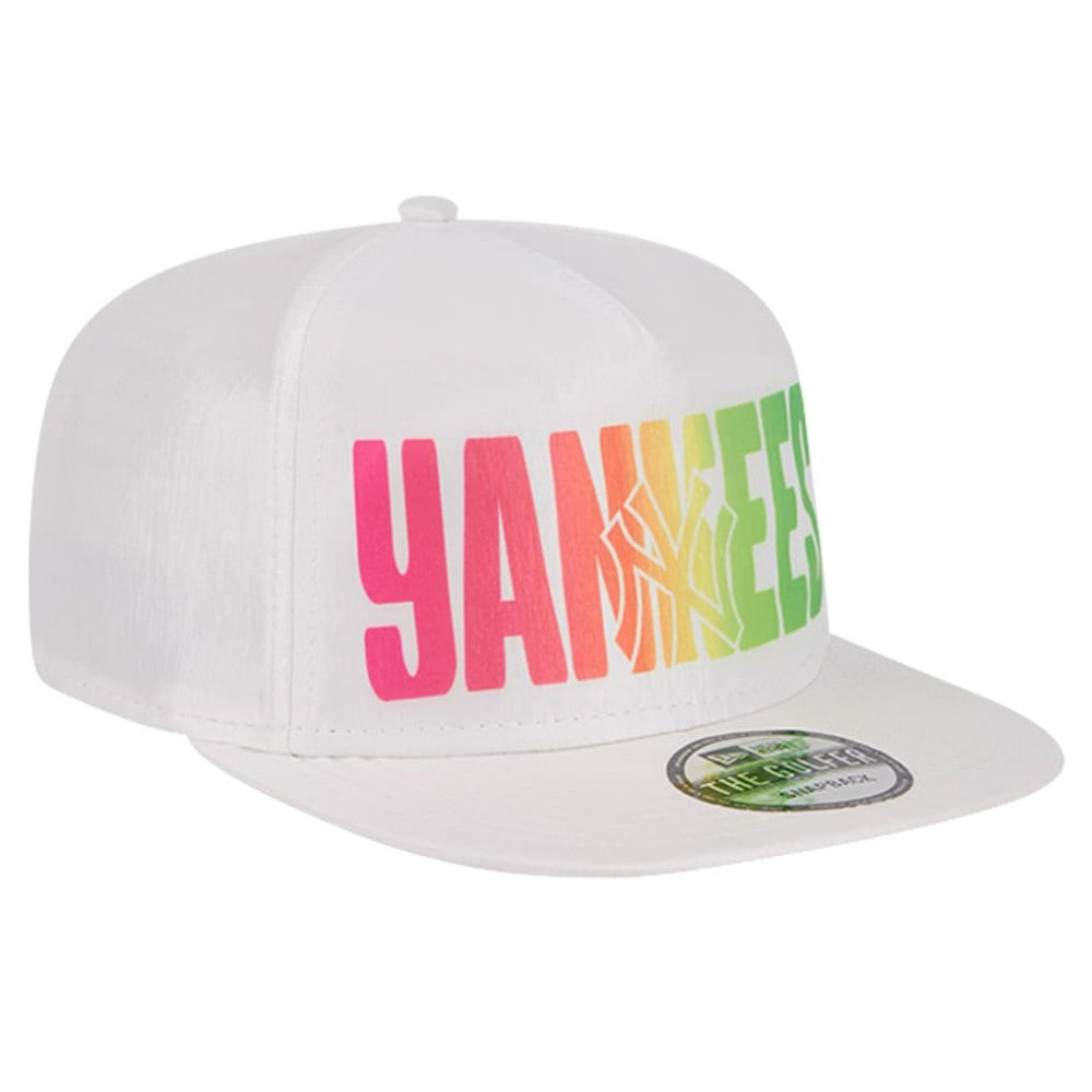 White New York Yankees New Era Spring Spectrum Golfer Snapback Hat