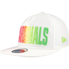 White St. Louis Cardinals New Era Spring Spectrum Golfer Snapback Hat