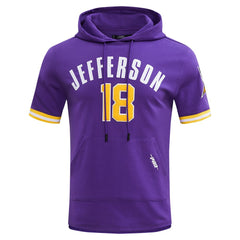 Justin Jefferson  Pro Standard Player Name & Number Hoodie T-Shirt - Minnesota Vikings Hoodies