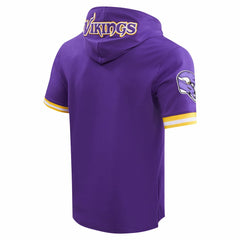 Justin Jefferson  Pro Standard Player Name & Number Hoodie T-Shirt - Minnesota Vikings Hoodies